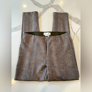 Anthropologie The Essential Skinny Ankle Crocodile Pant Women’s Sz 29